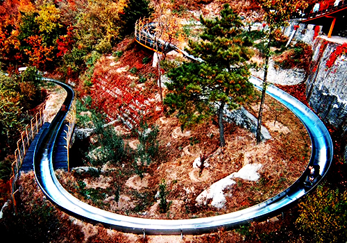 Toboggan Slide at Mutianyu Great Wall