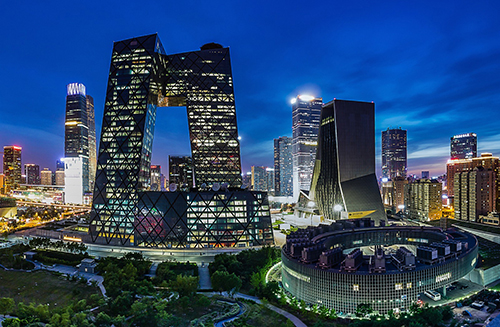CCTV Tower Night View