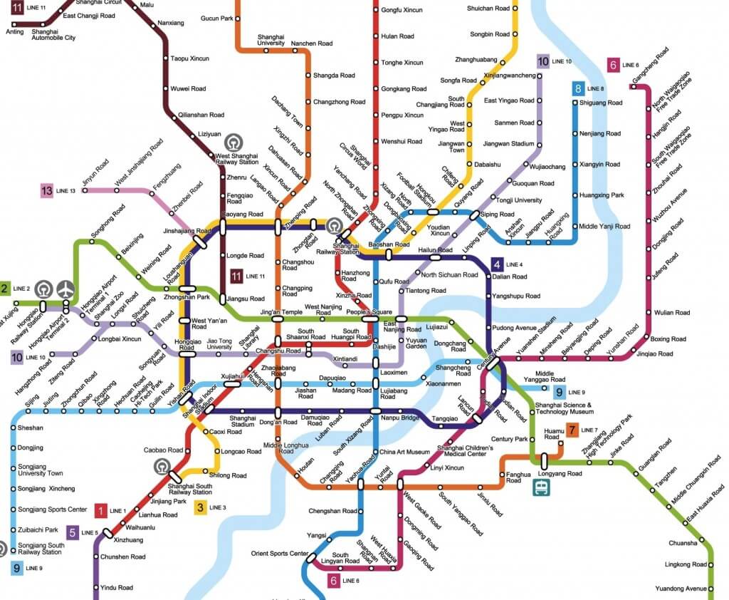 Shanghai Metro Map