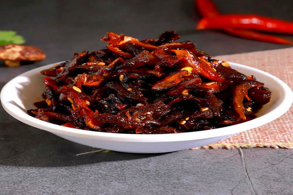 Braised Jizong in Soy Sauce