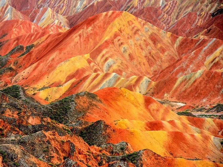 Rainbow Mountains