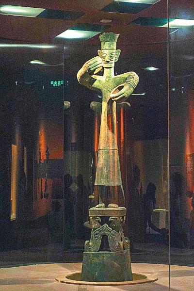 Standing Bronze Man