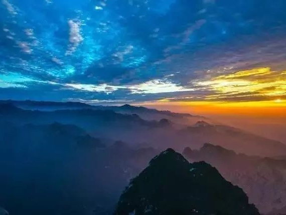 Sunrise from the East Peak