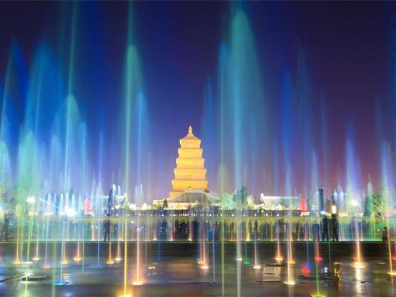 North Square of the Big Wild Goose Pagoda