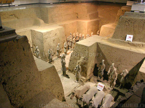 Pit 2 of the Terracotta Army
