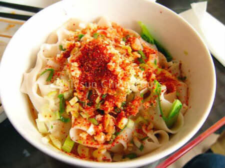 Biang Biang Noodles Done