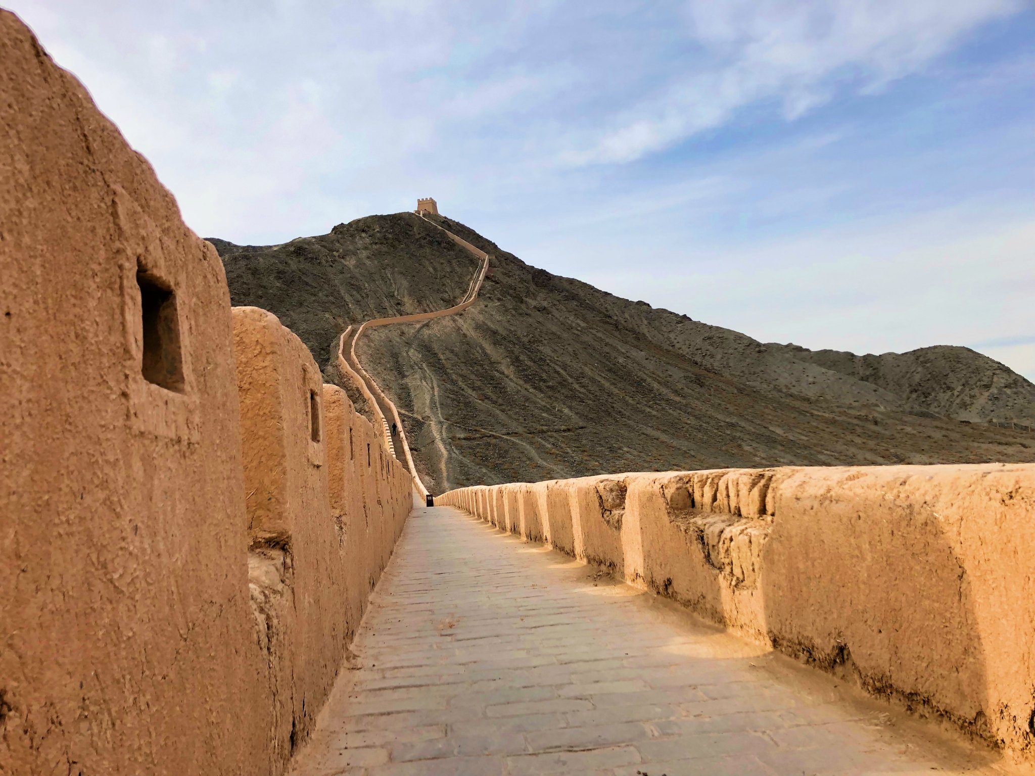 Overhanging Great Wall
