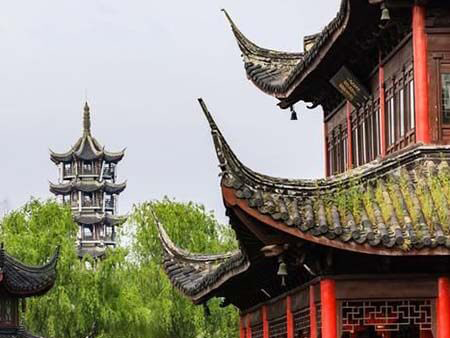 Buildings of wuzhen Water Town